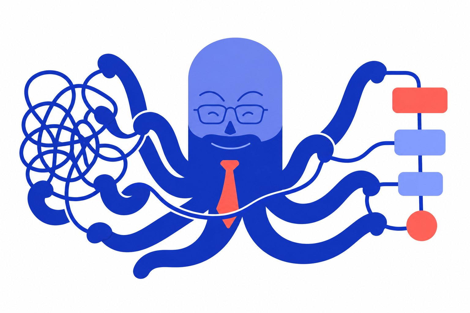 OctoPlus untangling a workflow